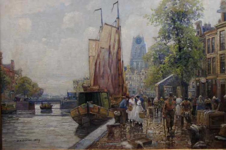 F.M.RICHTER-REICH AMSTERDAM TARG RYBNY