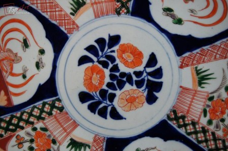 Kolekcjonerski talerz Japonia Imari