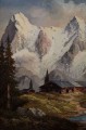 Georg Wegener Triada szczytów Eiger Monch Jungfrau