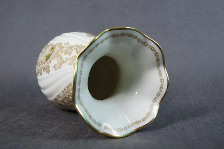 Ekskluzywny złocony wazon Rosenthal Polecam !!!