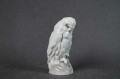 Szlachetna sowa urocza porcelanowa figurka