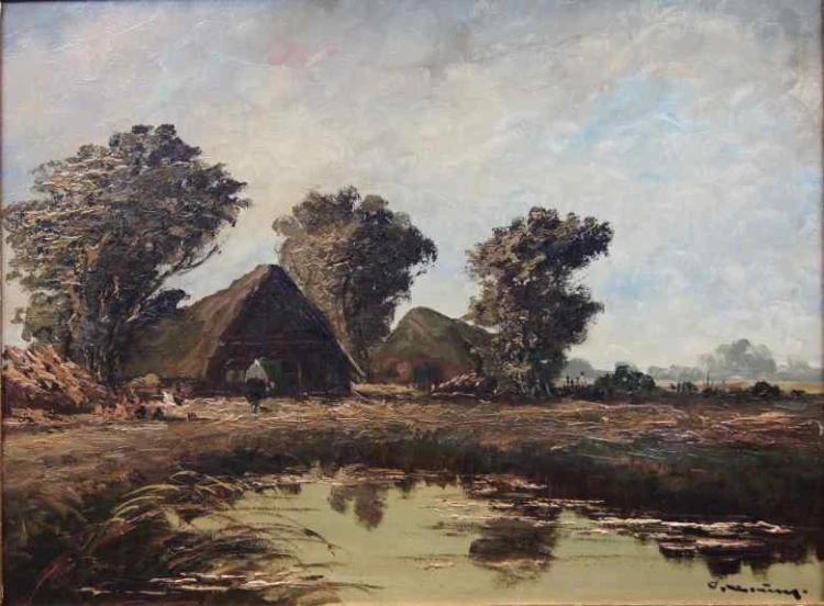 NIESAMOWITY JEAN COUNE SIELSKI WIEJSKI KRAJOBRAZ