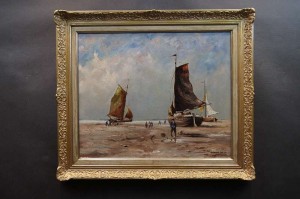 Horst Altermann Rybacy na nadbrzeżu Polecam !!!