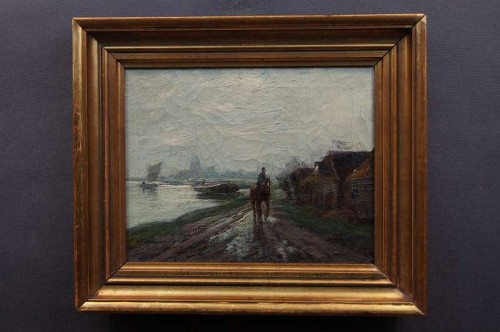 Adolf Rheinert Nad rzekom stary obraz !!!