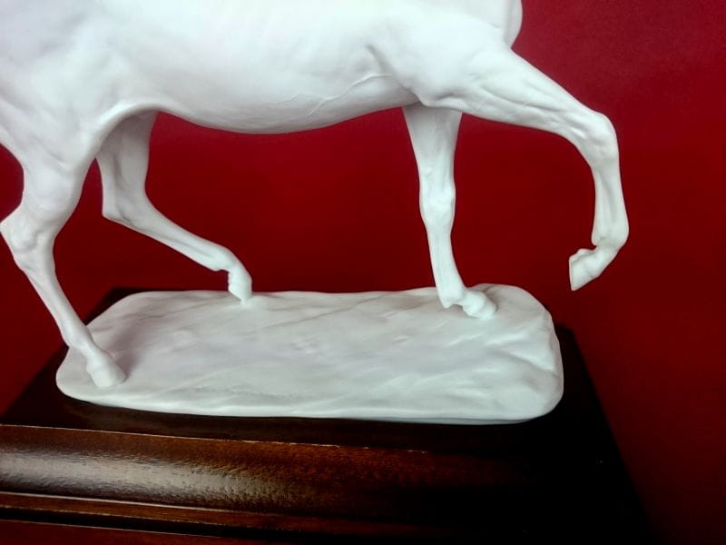 Porcelana Kaiser W. Gawantka duża Figura konia