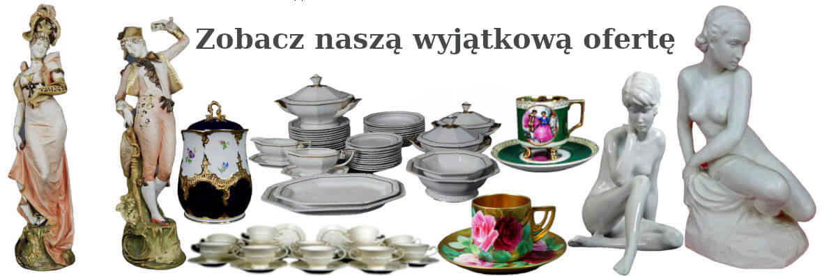 Sprzedaż porcelany antyczna porcelana